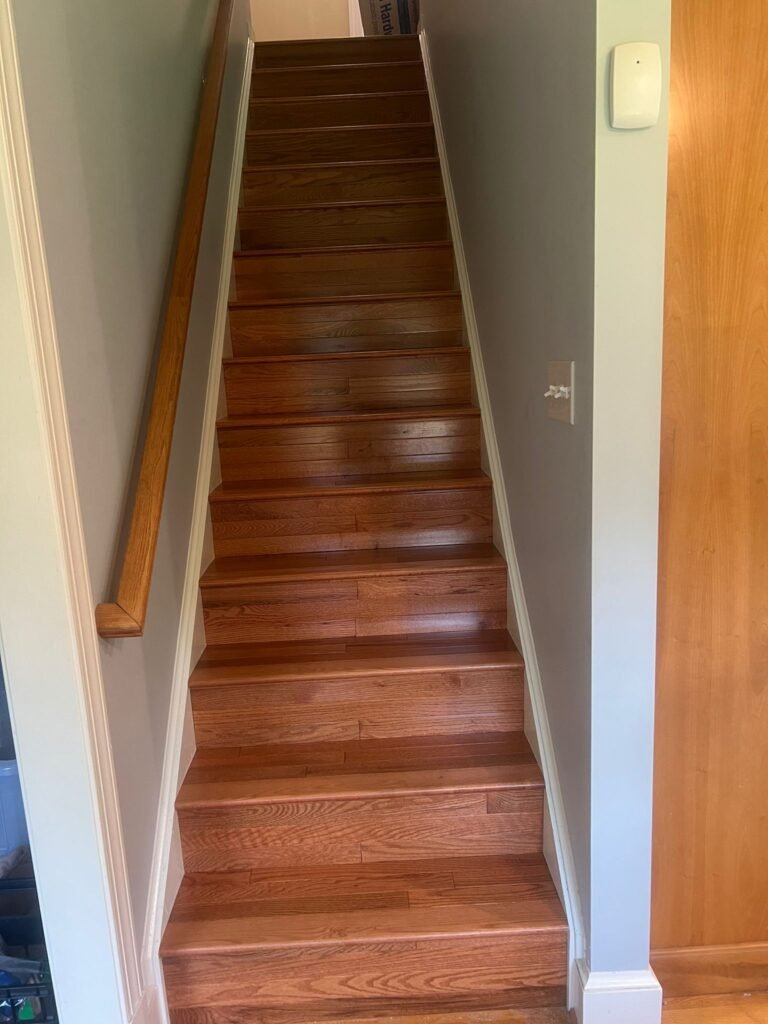 Hardwood Staircase Restoration